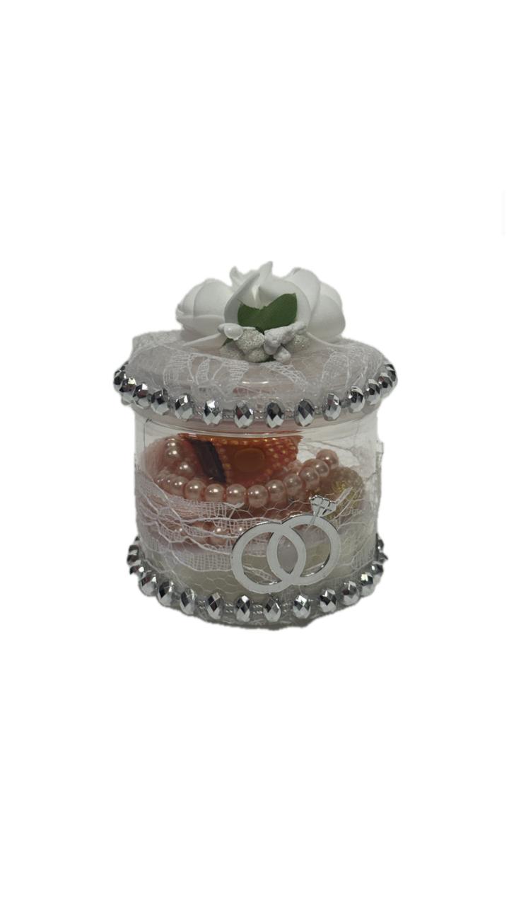 Finger Counter & Tasbeeh Gift Set - Cylinder Box Edition