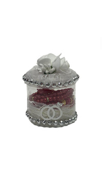 Finger Counter & Tasbeeh Gift Set - Cylinder Box Edition