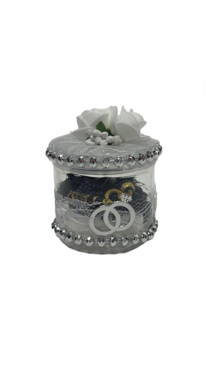 Finger Counter & Tasbeeh Gift Set - Cylinder Box Edition