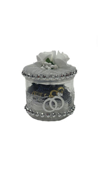 Finger Counter & Tasbeeh Gift Set - Cylinder Box Edition