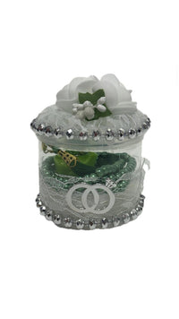 Finger Counter & Tasbeeh Gift Set - Cylinder Box Edition
