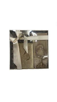 Musallah , Tasbeeh & Ladies Scarf with Quran Gift set