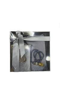 Musallah , Tasbeeh & Ladies Scarf with Quran Gift set