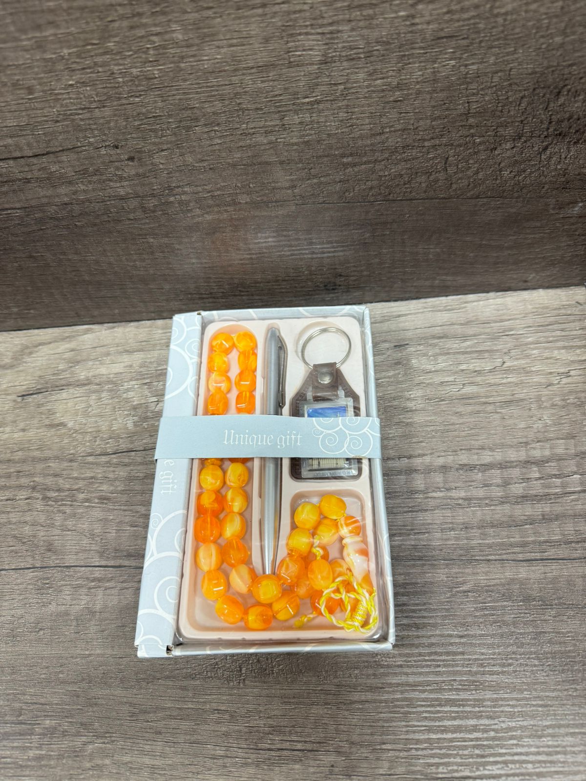 Pen, Tasbeeh & Keychain Set