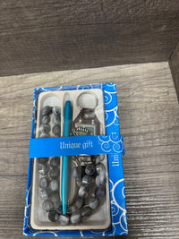 Pen, Tasbeeh & Keychain Set