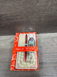 Pen, Tasbeeh & Keychain Set