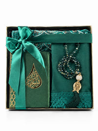 Musallah , Tasbeeh & Ladies Scarf with Quran Gift set