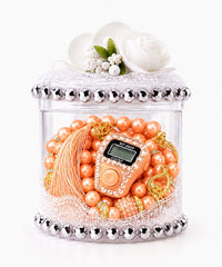 Finger Counter & Tasbeeh Gift Set - Cylinder Box Edition