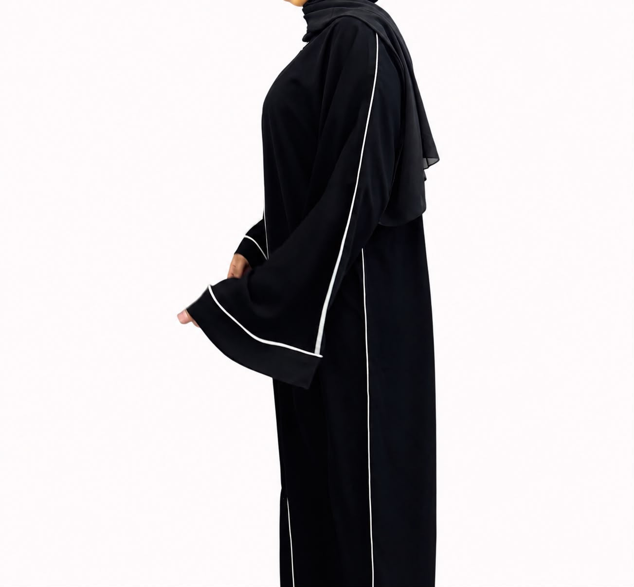 Hayaat Cobra Abaya (Black)