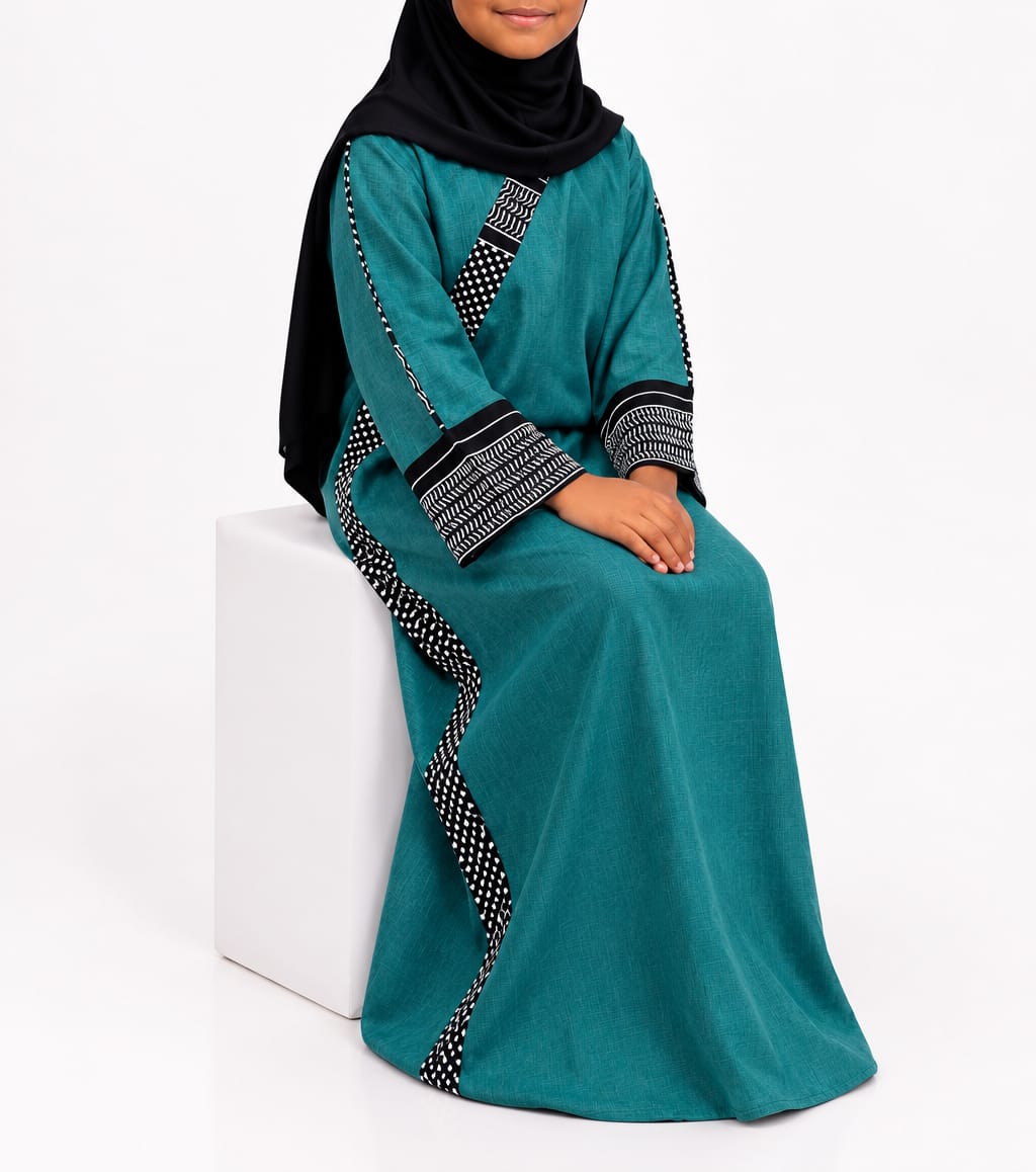 Kids Palestinian Abaya