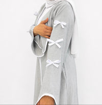 Kimono With Bow With Pockets