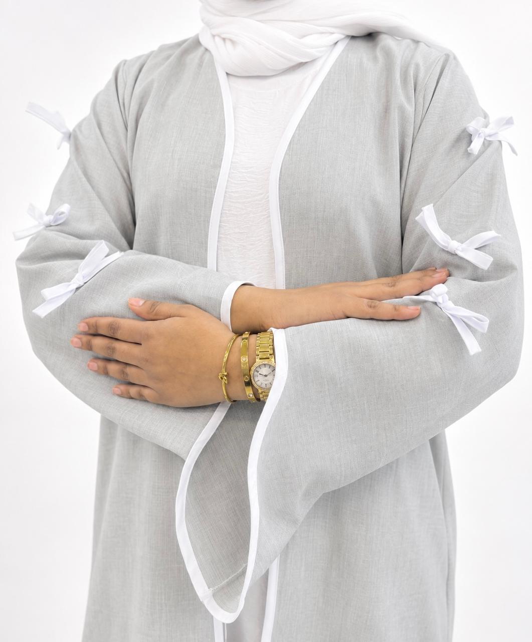 Kimono With Bow With Pockets