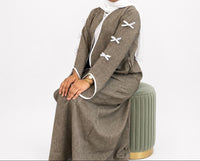 Kimono With Bow With Pockets