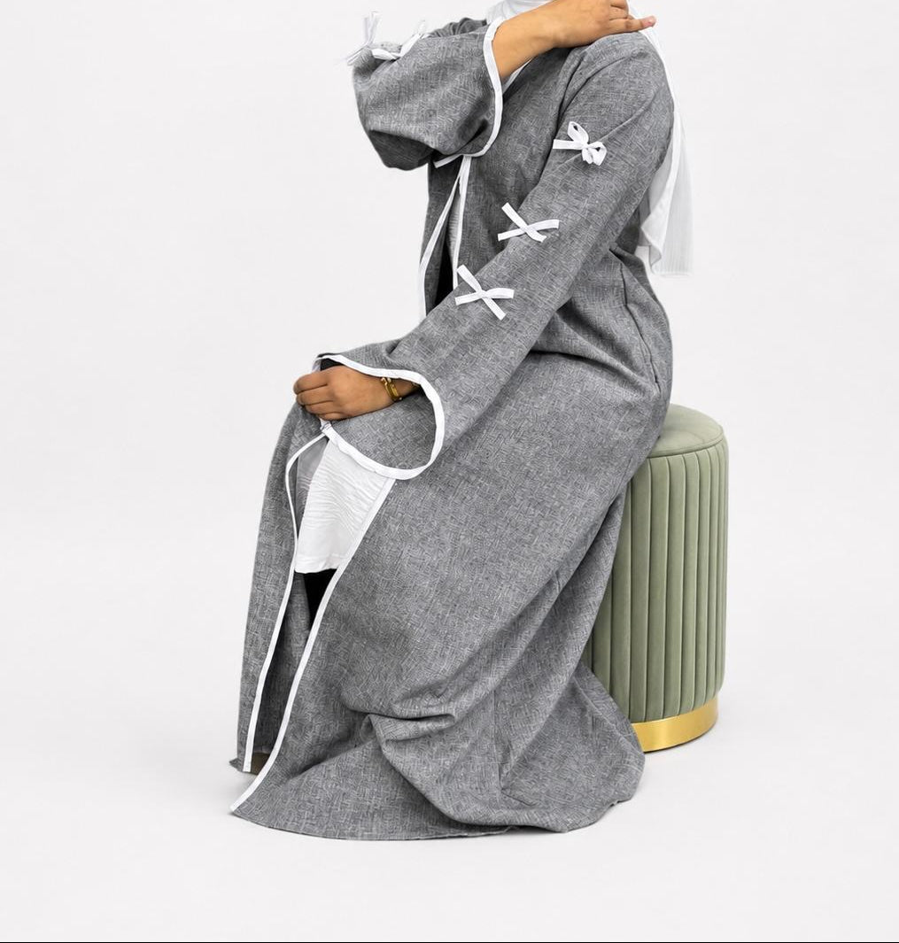 Kimono With Bow With Pockets