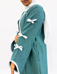 Kimono With Bow With Pockets