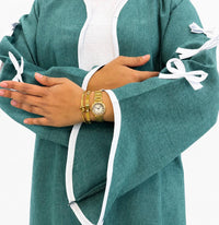 Kimono With Bow With Pockets
