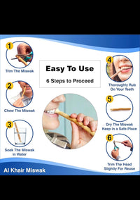 Al Khair Miswak 8 Inch