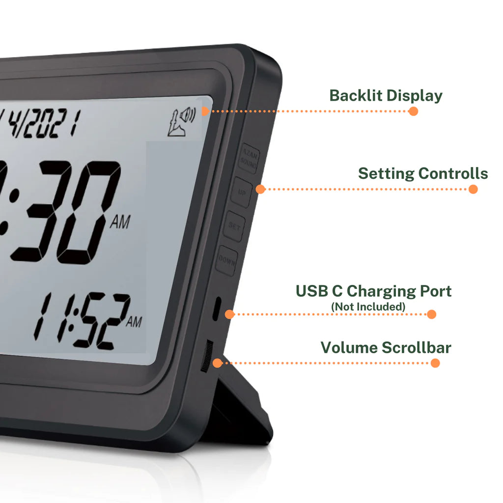 Al-Fajia Wall & Desk Clock FAJ-113 - view 6