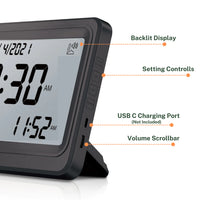 Al-Fajia Wall & Desk Clock FAJ-113 - view 6