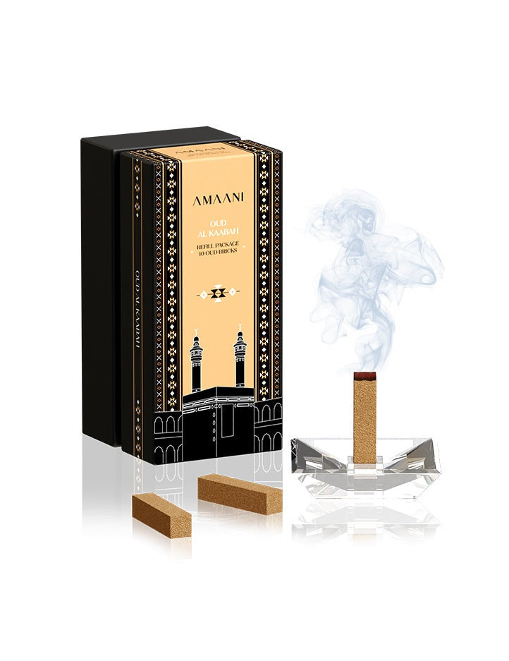 Amaani Oud Bricks Refills - Oud Al Kaabah