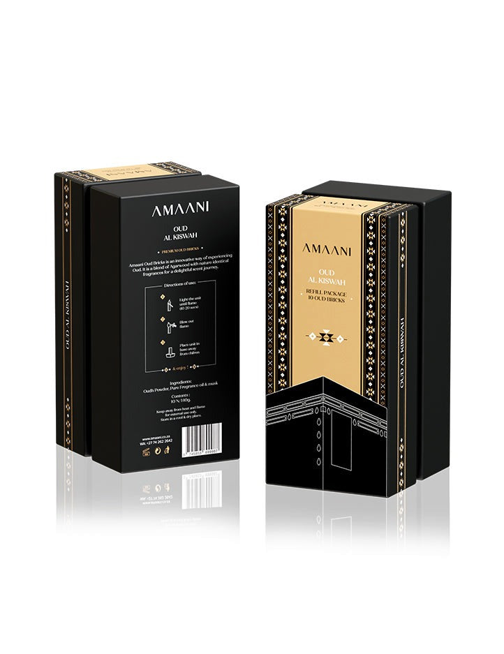 Amaani Oud Bricks Refills - Oud Al Kiswah - view 5