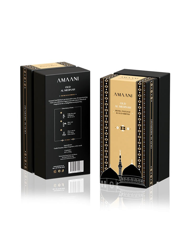 Amaani Oud Bricks Refills - Oud Al Medinah - view 5
