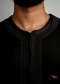 Imaarah Moroccan Thobe Black - view 3
