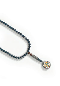 Amaani 99 Bead Tasbeeh, beads and geometric pendant