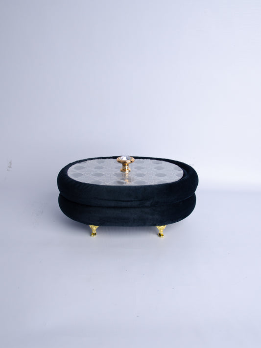 Wedding Oval Box Black XS0104S