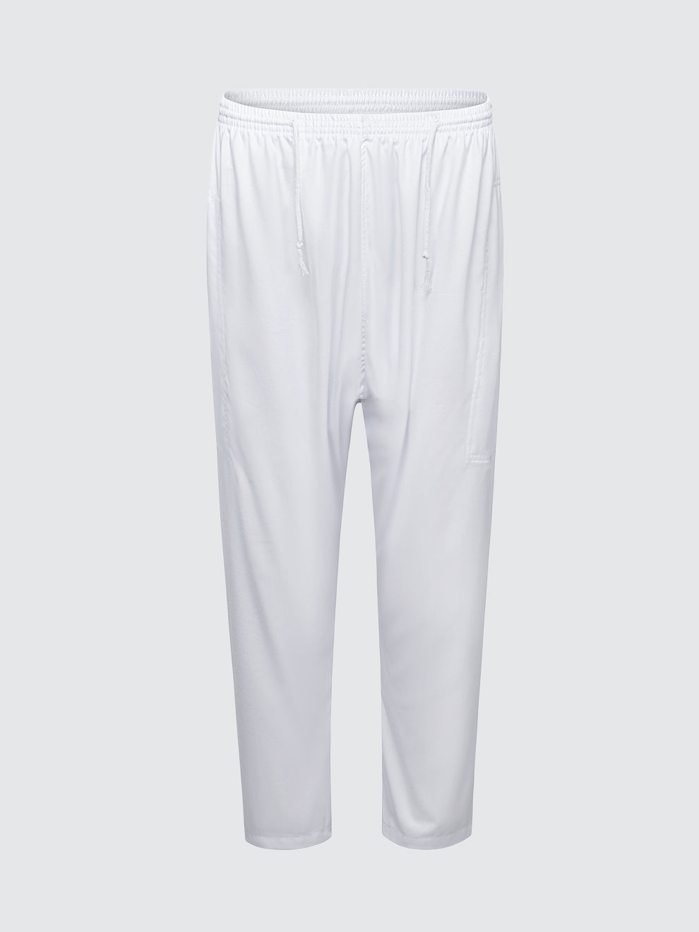 Imaarah Moroccan Long Sleeve Thobe with Pants White - view 5