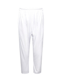 White Moroccan thobe and pants set, the matching pants