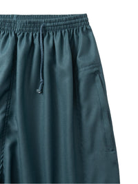 Emerald Green Moroccan thobe and pants set, pants detail