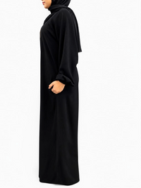 Ladies Airflow Abaya with Zip and Pocket
