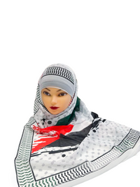 Palestinian Flag Scarf
