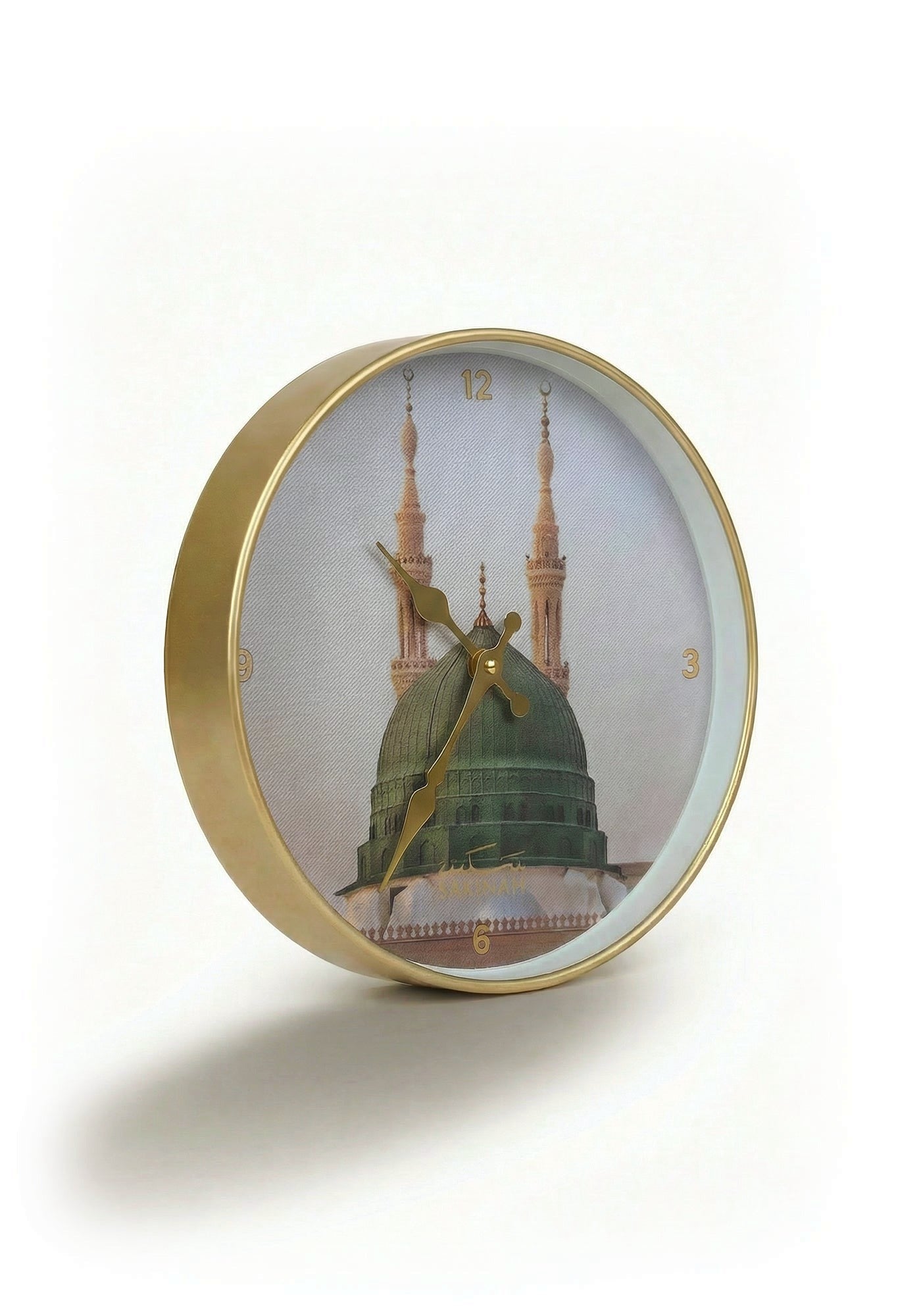 Sakinah Wall Clock, Madinah design, detail view