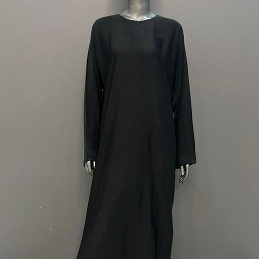 Ladies Hayaat Abaya Plain Black